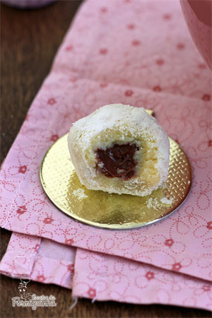 A melhor combinação de sabores em forma de brigadeiro: Leite Ninho com Nutella!!!