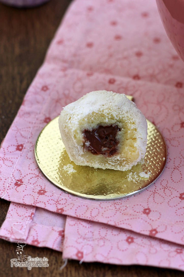 A melhor combinação de sabores em forma de brigadeiro: Leite Ninho com Nutella!!!