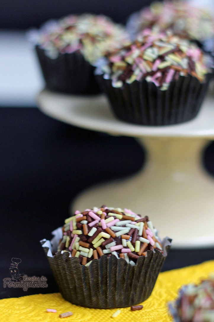 Nutella em formato brigadeiro.. Muito amor!!!
