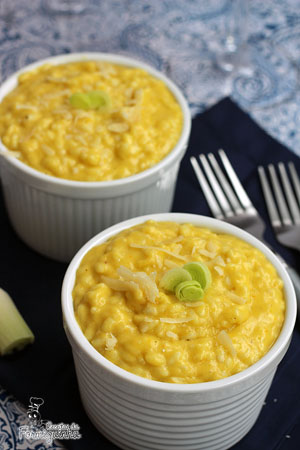 Incorpado e delicioso! Esse Risoto de Creme de Alho Poró vai fazer sucesso naquele jantar a dois... acredite..