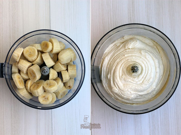 Não desperdice aquelas bananas que amadurecem rápido no verão.. Prepare esse delicioso Sorvete de Banana com Chocolate!