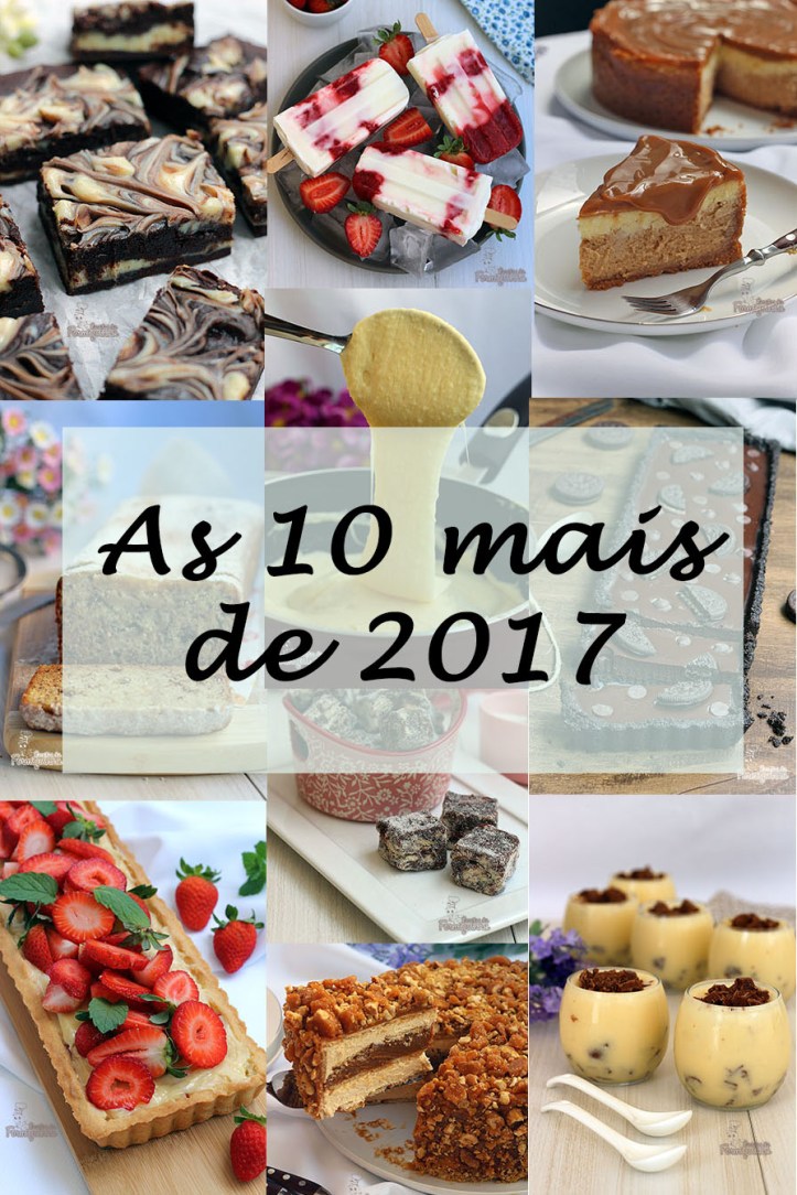 As 10 receitas mais visitadas de 2017